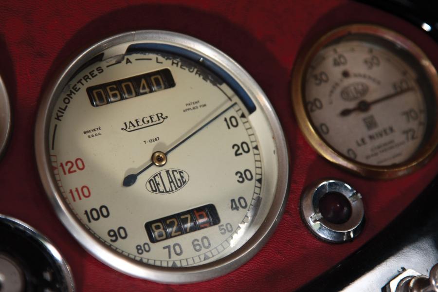 Панель приборов Delage DMN Faux Cabriolet 1929 года  (фото 9 из 23)